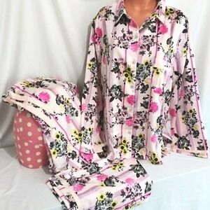 Victoria's Secret Pink Floral Pajama Set